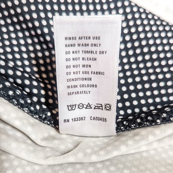 ~*NWOT Fantasie Charcoal Gray Polka Dot Bikini Bottoms - Size L*~ - Picture 6 of 6